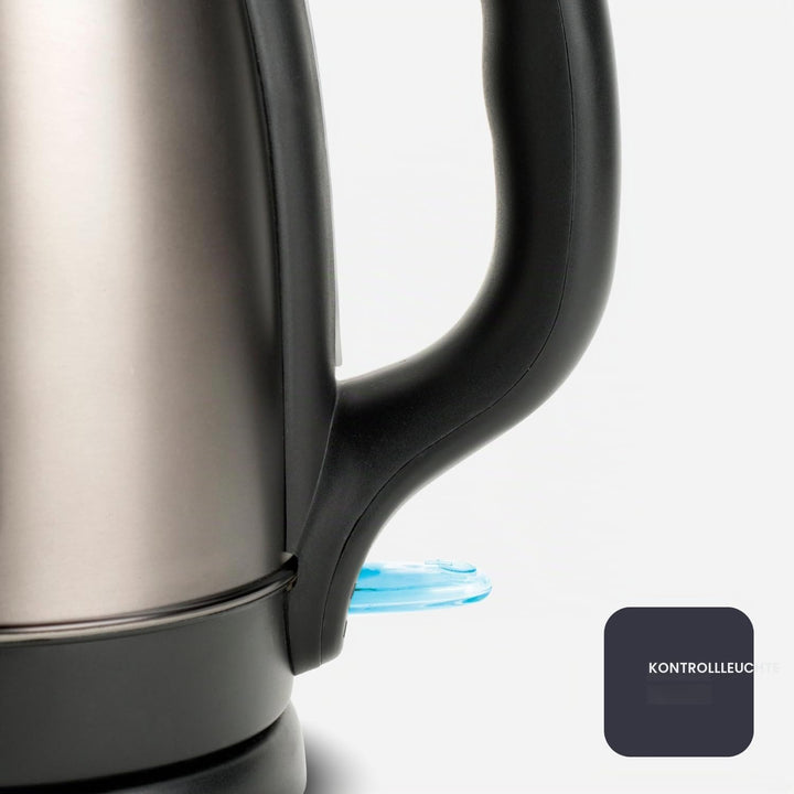 BLACK+DECKER Wasserkocher | BXKE2202E | 2200W | 1.2L | 360°C drehbare Basis | Geeignet für Linkshänd