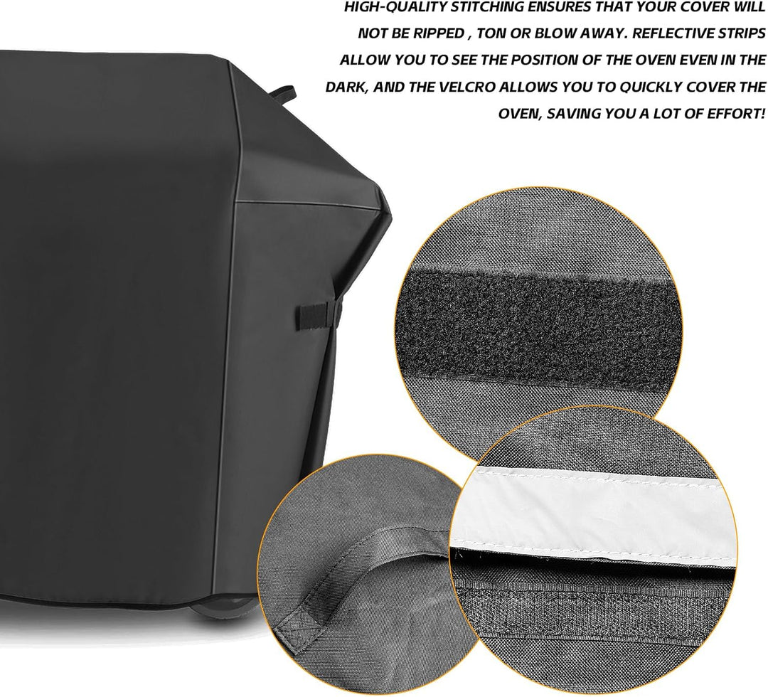 7138 Grill Abdeckung für Weber Spirit 200 Serie, Spirit E210, S210, E21 2 Brenner Grillgas, Anti-Fad