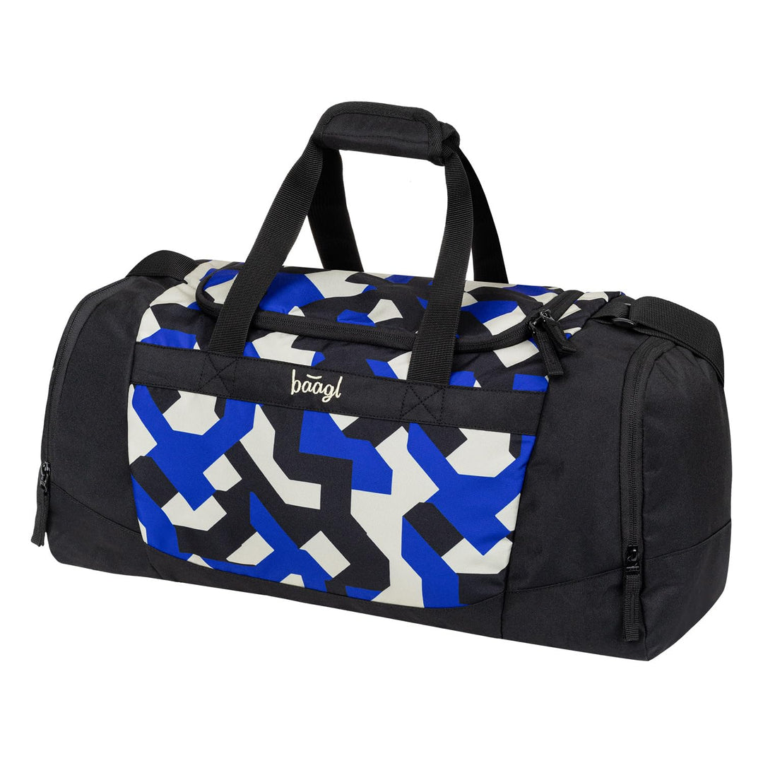 Baagl Sporttasche Reisetasche mit Schuhfach Kinder Jungen Teenager 25 l | Schwimmtasche und Tasche f