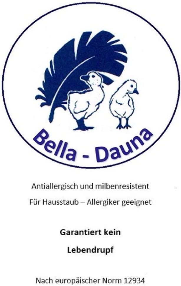 Hofmann Sibiria Exclusiv Kopfkissen Federkissen 80x80 cm sibirische Wildgans 15% Daunen