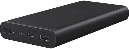 Xiaomi 10000mAh Mi Wireless Power Bank aus Aluminium (Ladung bis zu 3 Geräte gleichzeitig per USB-A,