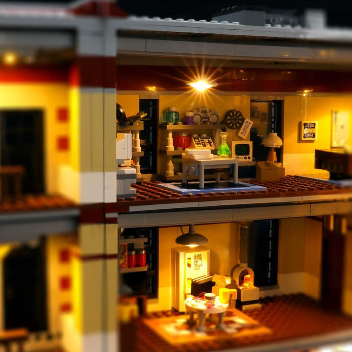 BRIKSMAX Led Beleuchtungsset für Lego Ghostbusters Feuerwehr-Hauptquartier,Kompatibel Mit Lego 75827
