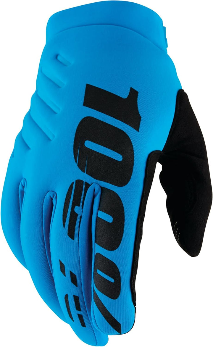100%, BRISKER Glove - Turquoise, Adult, S