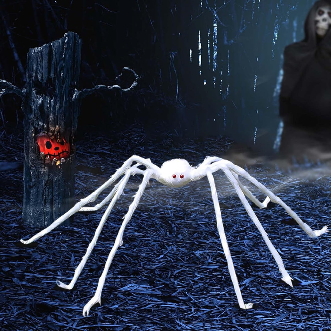 Halloween Spinne Deko Garten Gruselig, Dekoration Aussen Spinnen, Spinne Halloween Gross 120cm, Part