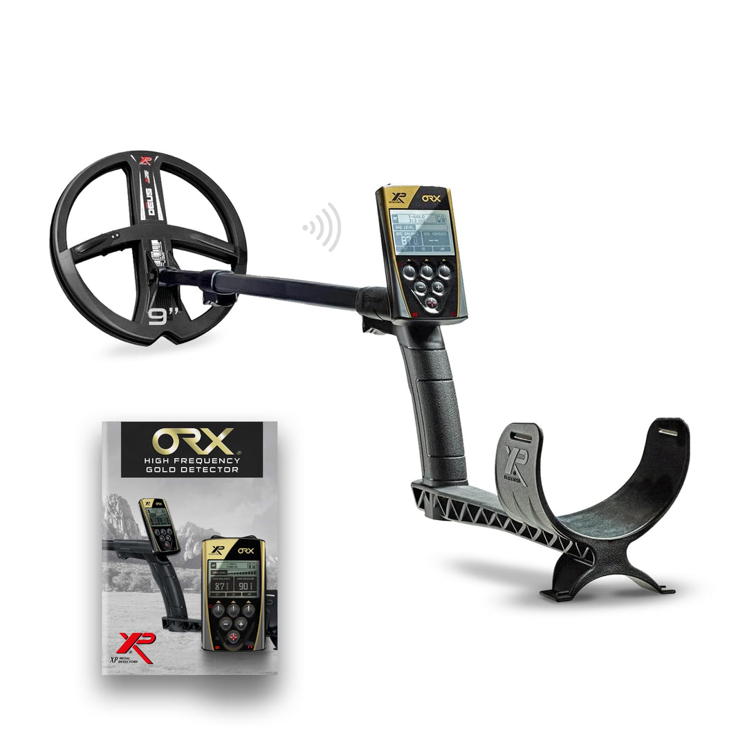 XP Metal Detectors ORX Detektor, speziell für Schatz- und Reliktsuche - 9" X35 Spule, Fernbedienung