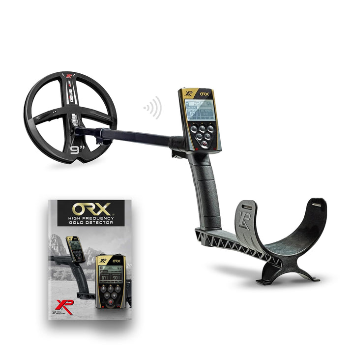 XP Metal Detectors ORX Detektor, speziell für Schatz- und Reliktsuche - 9" X35 Spule, Fernbedienung