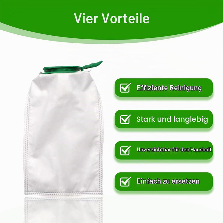 12 Stück Staubbeutel für Vorwerk Kobold VB100,Staubsaugerbeutel,Mit 4 Motorfiltern, 2 Bürsten, Staub