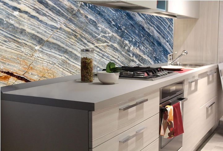 DIMEX Küchenrückwand Folie Selbstklebend MARMOR 180 x 60 cm | Klebefolie - Dekofolie - Spritzschutz