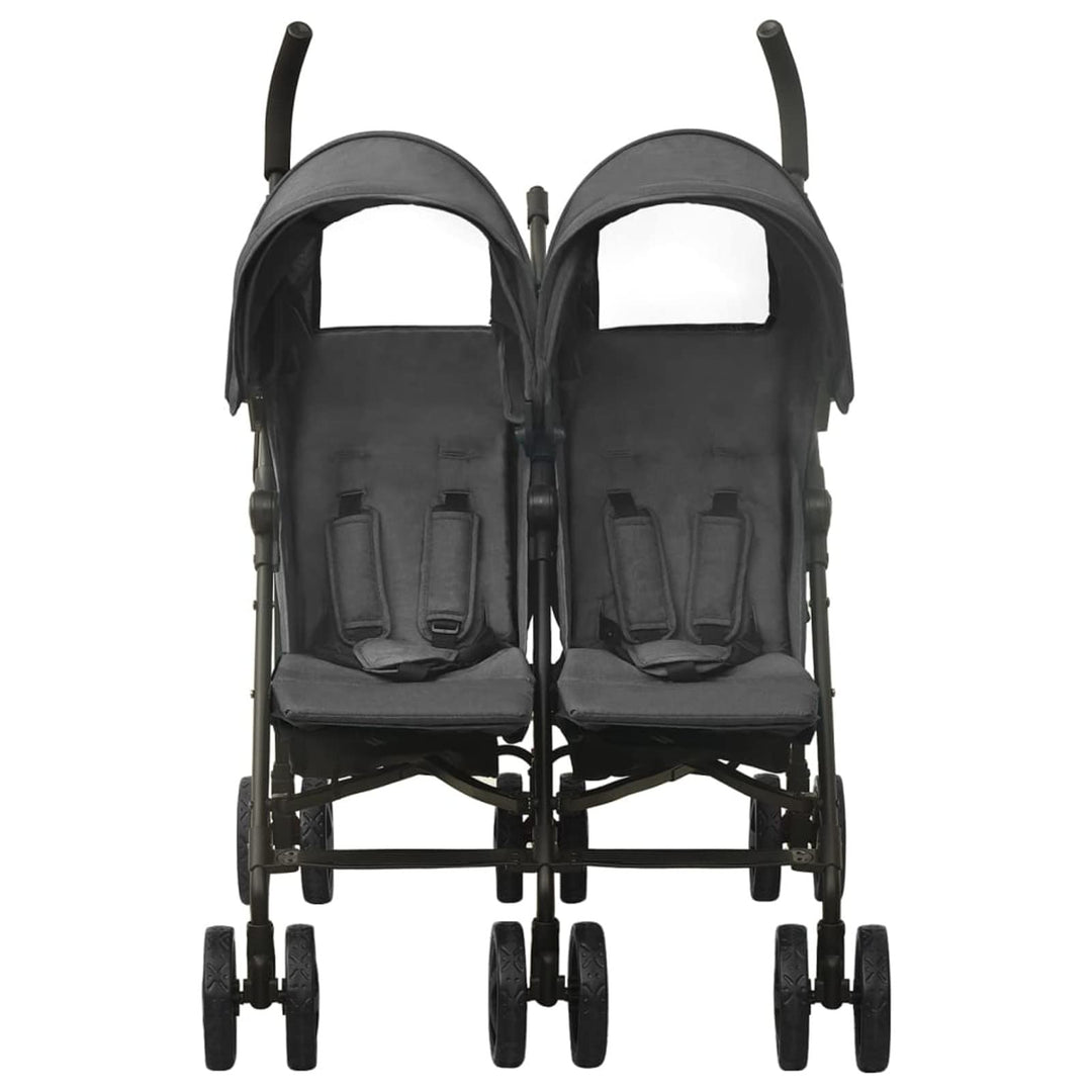 Geschwisterwagen Zwillingswagen Kinderwagen, Doppelkinderwagen, Buggy klein Zusammenklappbar, Mit Ve