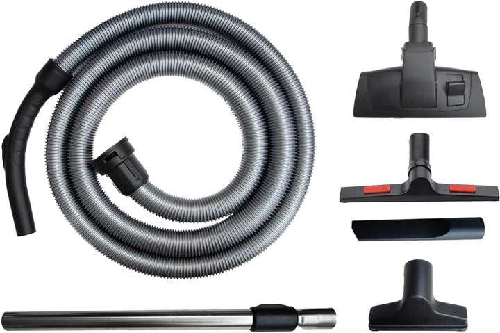 Nass- Trockensauger uClean LD-1420 Hepa (Staubsauger mit Hepafilter, 1x Saugschlauch, 1x Teleskop Ro