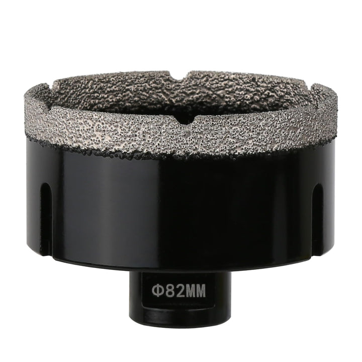 82mm Trocken Diamant Kernbohrer, M14 Gewindeanschluss Vakuumgelötete Lochsäge für Mauerwerk, Hohlloc