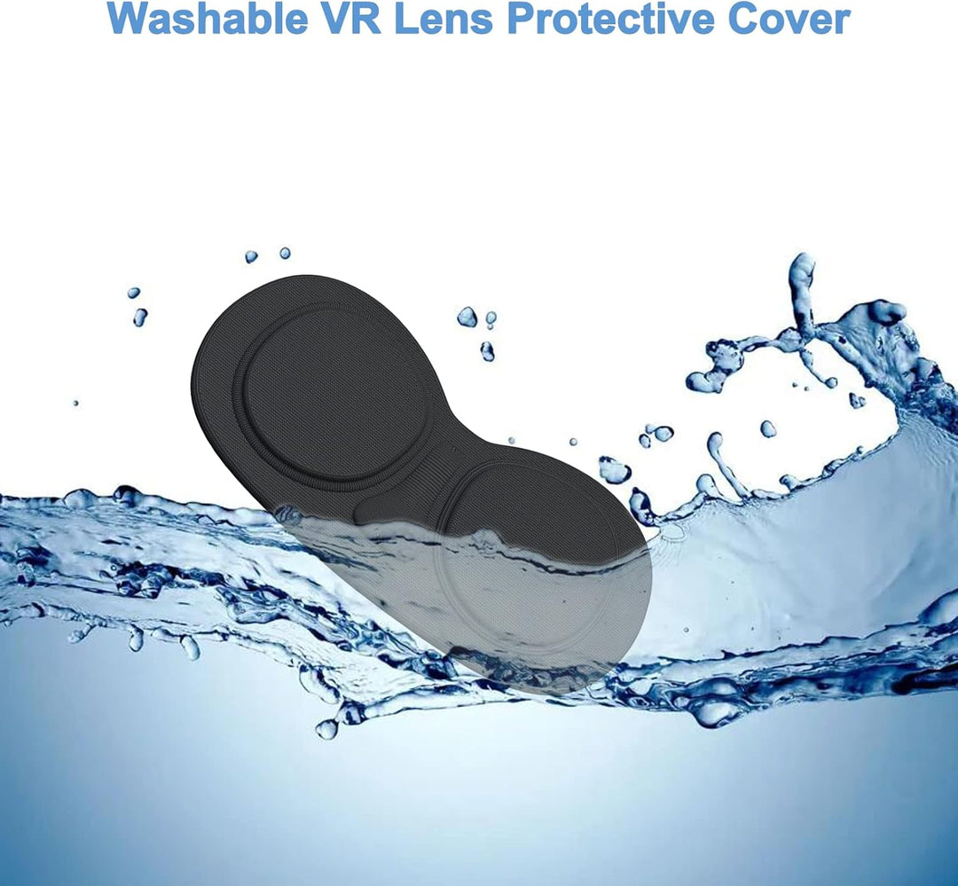 SUPERUS Kopfband & Linsenschutz Kompatibel mit Oculus/Meta Quest 2 Zubehör Head Strap + Lens Cover,