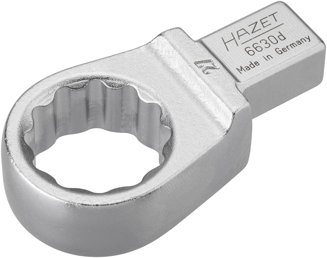 Hazet Einsteck-Ringschlüssel 6630D-27 27/14 x 18 mm, 27/14 x 18 mm