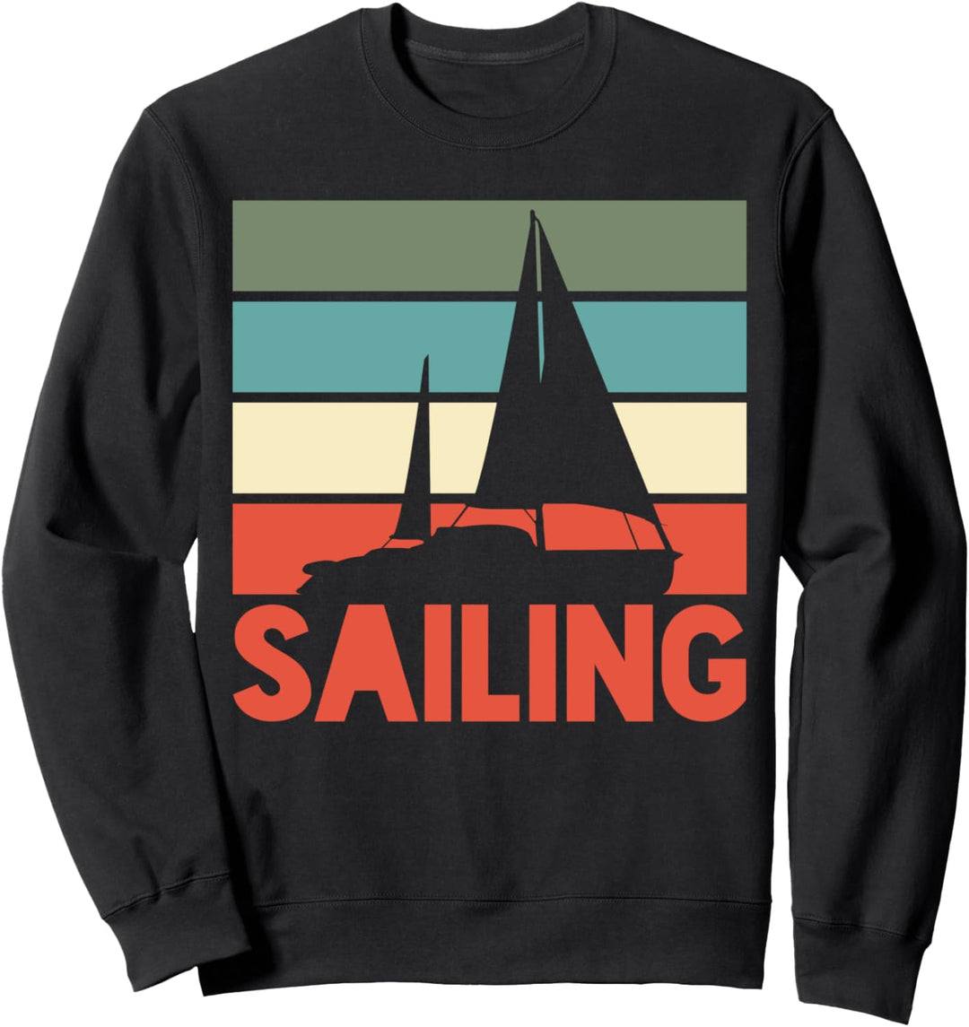 Segeln Segler Segelboot Kapitän Segelsport Sweatshirt