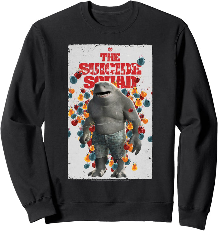 The Suicide Squad King Shark Poster Sweatshirt