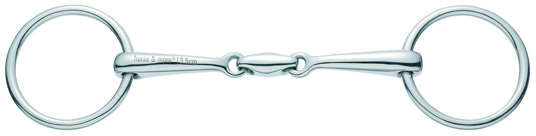 Sprenger - Doppelt gebrochenes Gebiss - Edelstahl silber 14,5 Cm/16 Mm, silber 14,5 Cm/16 Mm