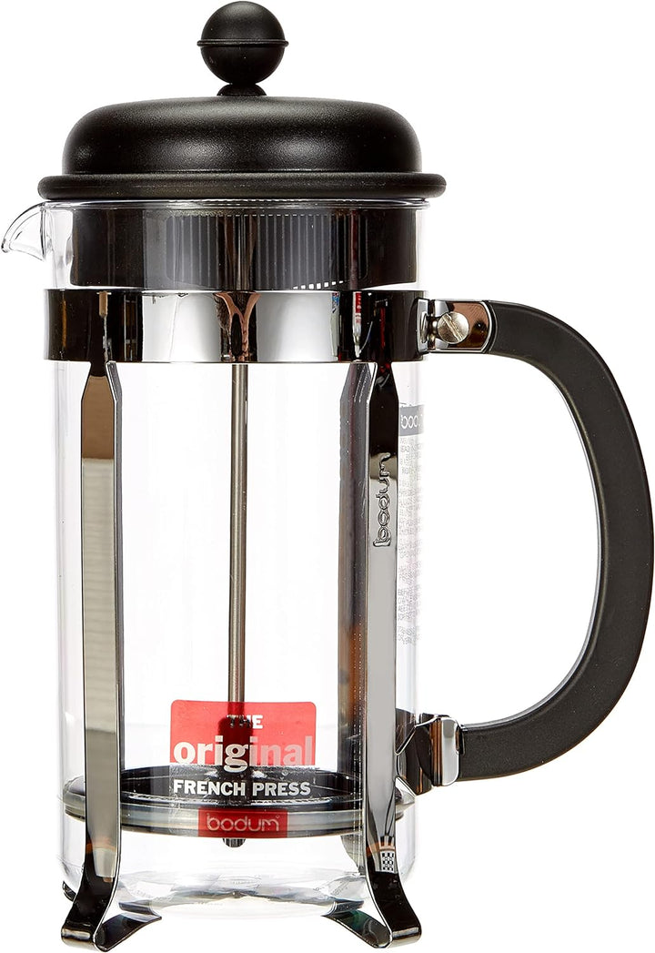 Bodum 1918-01SA-10 CAFFETTIERA Kaffeebereiter 8 Tassen 1 L Kunststoff, Schwarz 1,0 l