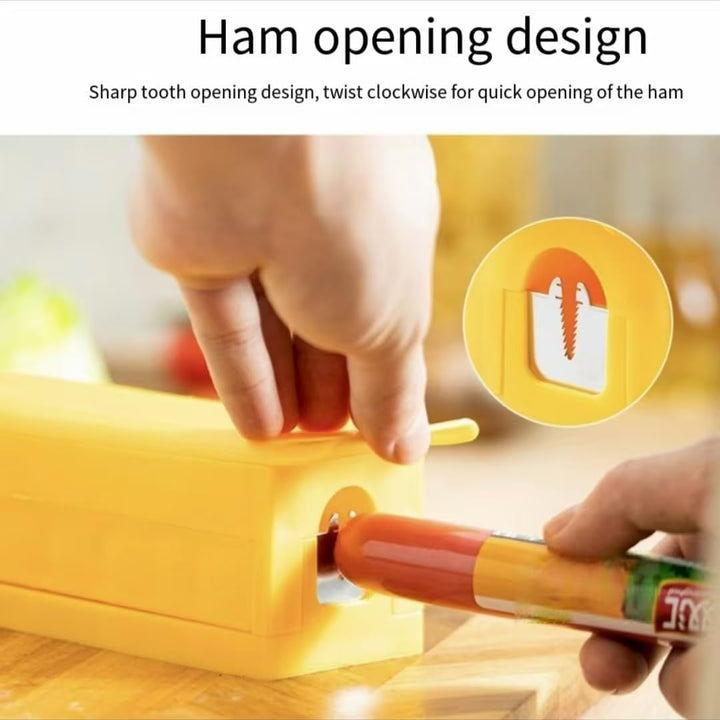 Hot Dog Slicing Tool - Edelstahl Criss-Cross Hot Dog Slicer für perfekte Schnitte - Ideal zum Grille