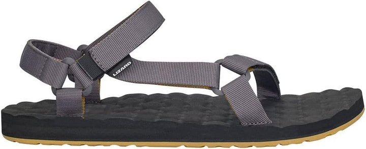 Lizard Trail Grau - Leichte wassertaugliche Outdoorsandale, Grösse EU 46 - Farbe Plain Dark Grey