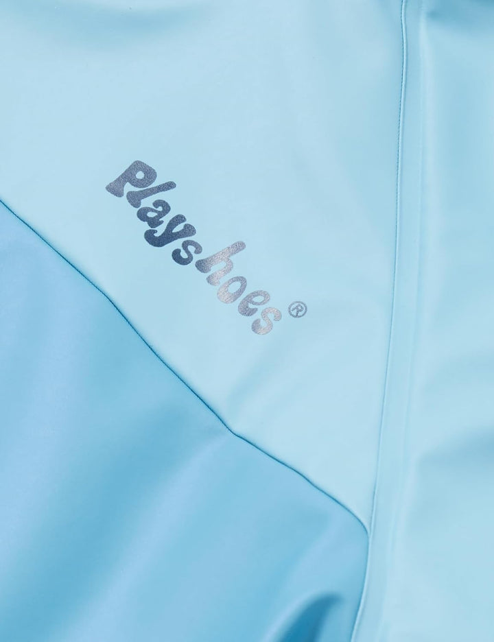 Playshoes Unisex Kinder Regen-Anzug mit Fleece-Futter Warmer Wasserdichter Matschanzug Regenbekleidu
