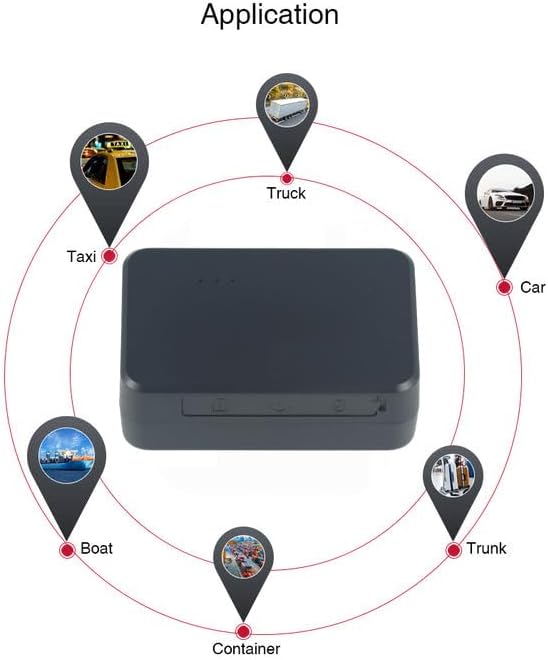 TKMARS 4G GPS Tracker Mini GPS Tracker mit SIM Karte ABO Geeignet für Autos, Kinder, Fahrrad, Gepäck