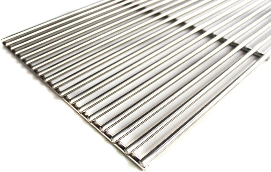 SANTOS Edelstahl Grillrost 31,3 x 49 cm, 2er Set