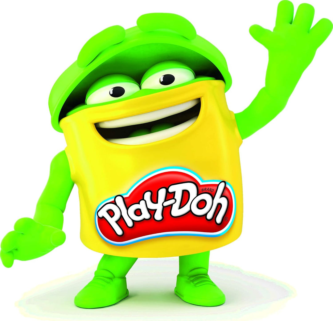 Play-Doh E4828F02 12er-Pack mit grüne Spielknete, 112g-Dosen in recycelbarer Verpackung, optimal für
