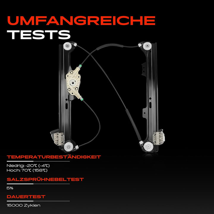 Frankberg Fensterheber Vorne Links Kompatibel mit 5er E60 5er Touring E61 Alle Motoren Limousine Kom