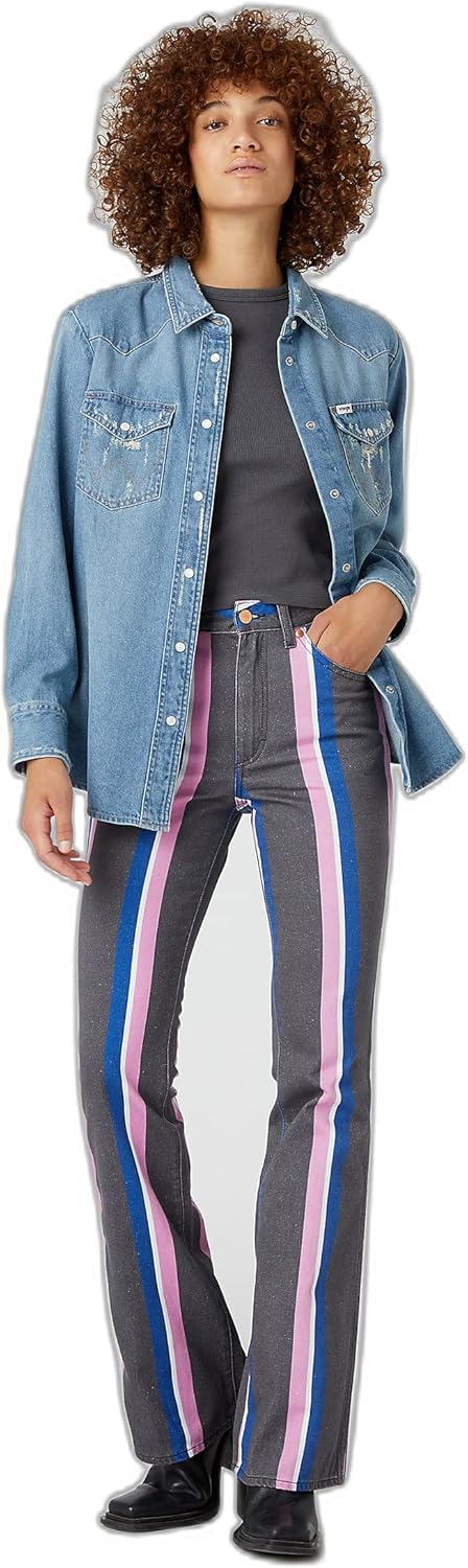 Wrangler Damen Westward Pants 26W / 34L Multicolor, 26W / 34L Multicolor