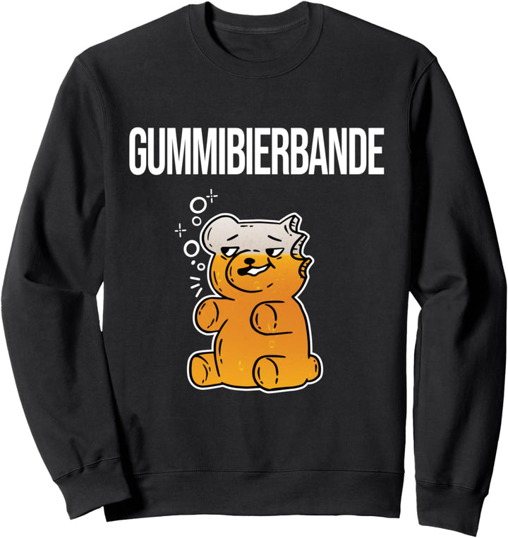 Gummibierbande - lustiges Sauf Party Urlaub Malle Gruppen Sweatshirt