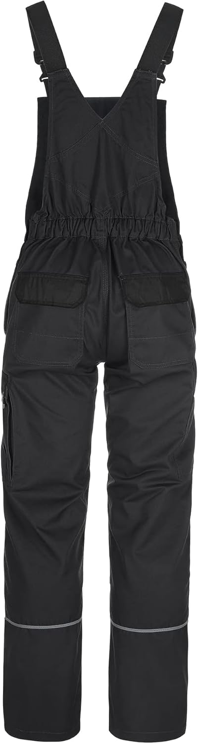 TMG | Arbeitslatzhose für Herren, Style Light Arbeitshose mit Kniepolster & Taschen, ideal für Somme