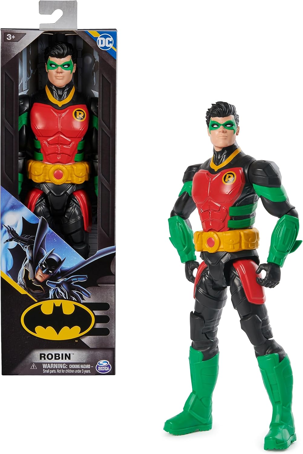 DC Comics DC Batman Adventures Action-Figur, 30 cm, Robin-30 cm Actionfigur Figur + Comics, Figur +