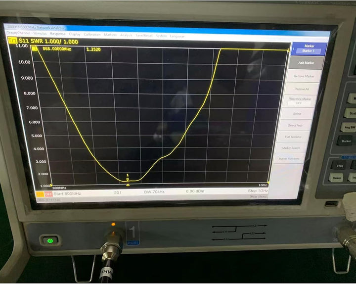 868MHz Meshtastic LoRa Antenne 10dBi High Gain, 40cm Langstrecken SMA Stecker Omni Whip für He ltec
