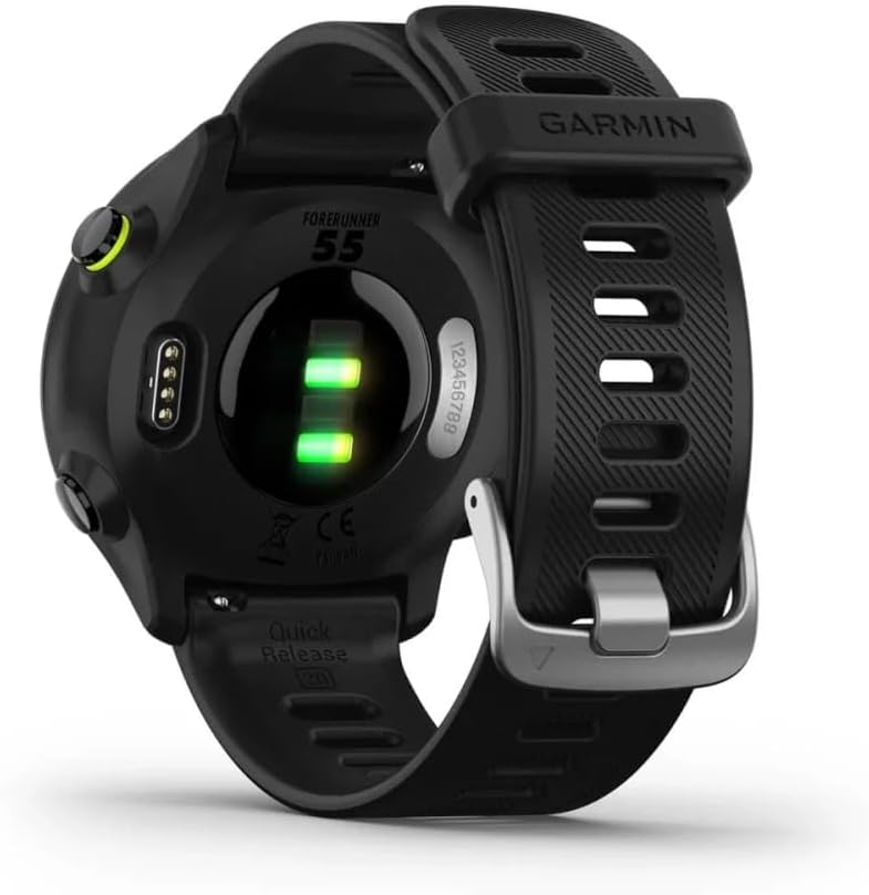 Garmin Forerunner 55 – GPS-Laufuhr mit 1,04“ Always-On-Farbdisplay, täglichen Trainingsempfehlungen,