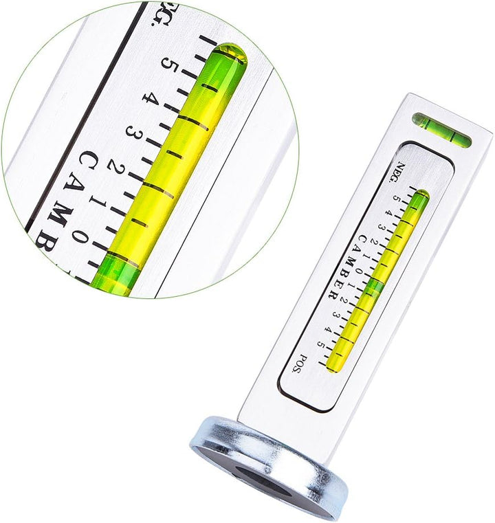 Qiilu Universal verstellbare Auto Magnetlehre Werkzeug LKW Sturz Rotor Strebe Rad Naben Ausrichtung