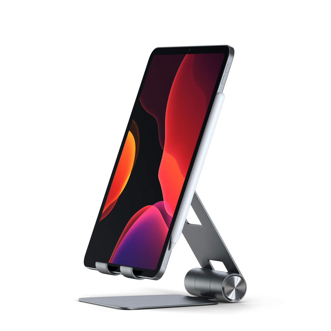 SATECHI R1 Aluminium Multi-Angle Faltbarer Tablet Ständer - Für M2/ M1 iPad Pro/iPad Air, iPad Mini,