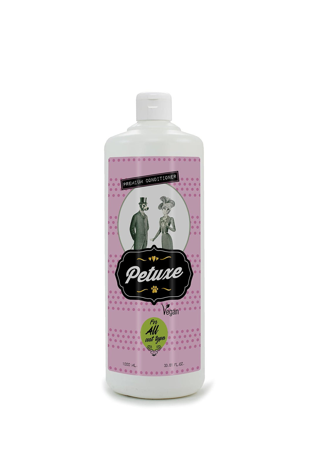 Petuxe Zweiphasiger Conditioner für Haustiere. Vegane Hundespülung. Katzen Conditioner. Alle Rennen.