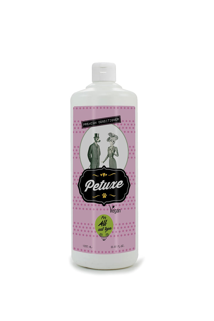 Petuxe Zweiphasiger Conditioner für Haustiere. Vegane Hundespülung. Katzen Conditioner. Alle Rennen.