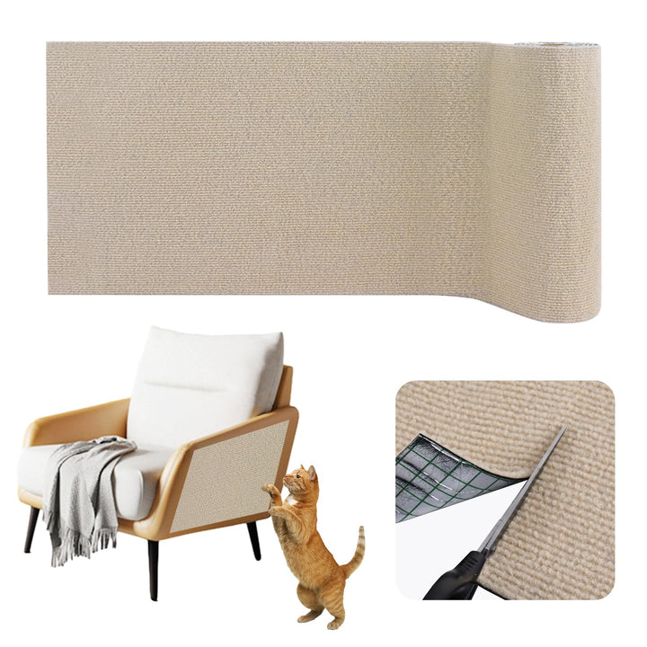 Kratzteppich selbstklebend Kratzmatte Katze Sofa Kratzbretter Katze Wand Kratzbrett Katzen Katzenwan