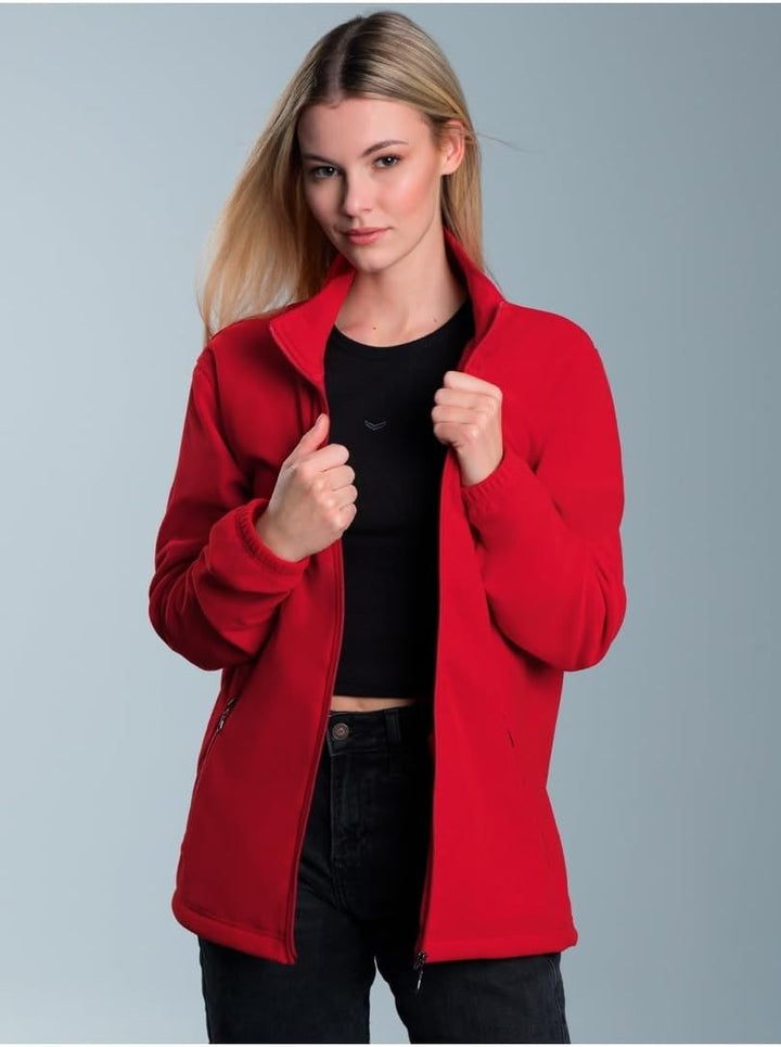 Trigema Damen Jacke XXL kirsch, XXL kirsch