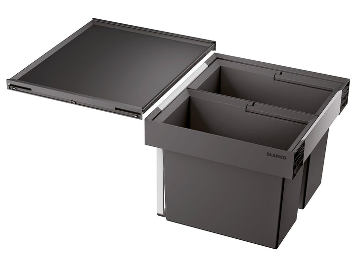 BLANCO FLEXON II 50/2 | Abfall Müllsystem | für 50 cm breite Unterschränke | System zum Einbau in Sc