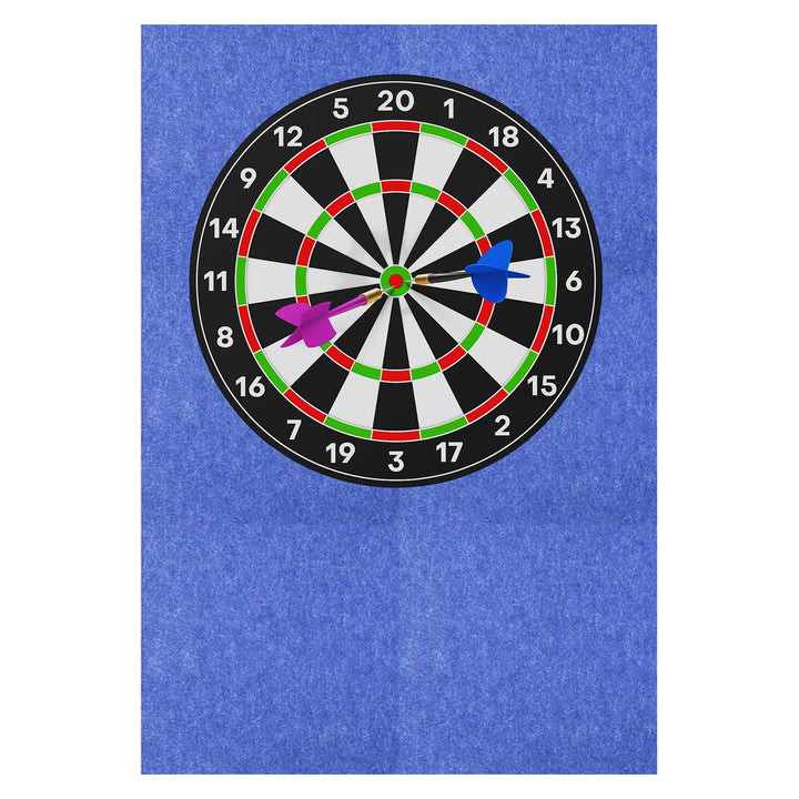 Dartboard Wandschutz, Filz Dartscheibe Wandschutz Selbstklebend, Wandumrandung für Dartboard, Filz-D