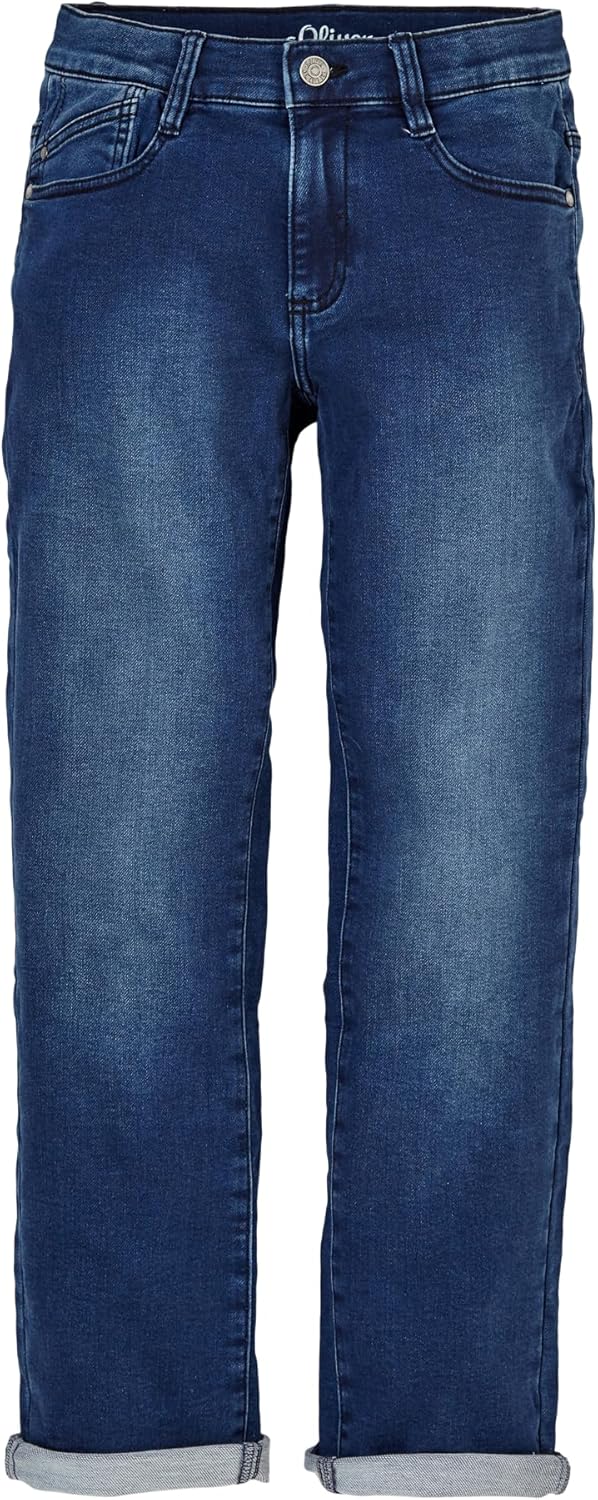 s.Oliver Regular: Denim mit Waschung 146/BIG 57z7 Blau, 146/BIG 57z7 Blau