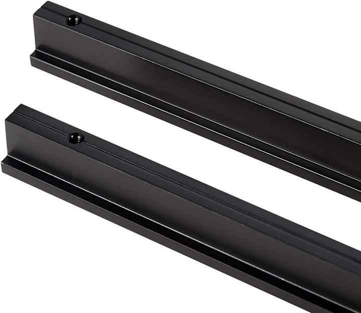 Qrity 2 Stück Aluminiumlegierung Möbelgriff Stangengriff Bohrlochabstand 480 mm Küchengriff Schrankg