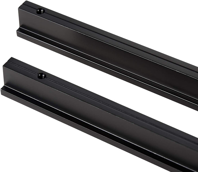 Qrity 2 Stück Aluminiumlegierung Möbelgriff Stangengriff Bohrlochabstand 480 mm Küchengriff Schrankg