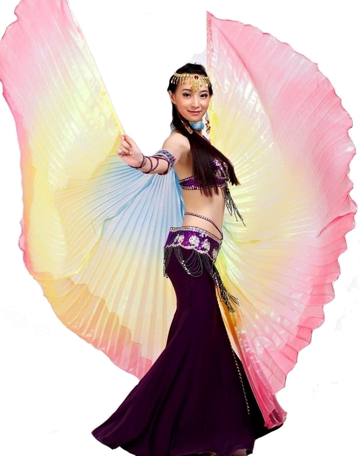 Tanzbekleidung & Accessories Isis Wings Flügel Schleier Bauchtanz Belly Dance Kostüm Fasching Karnev
