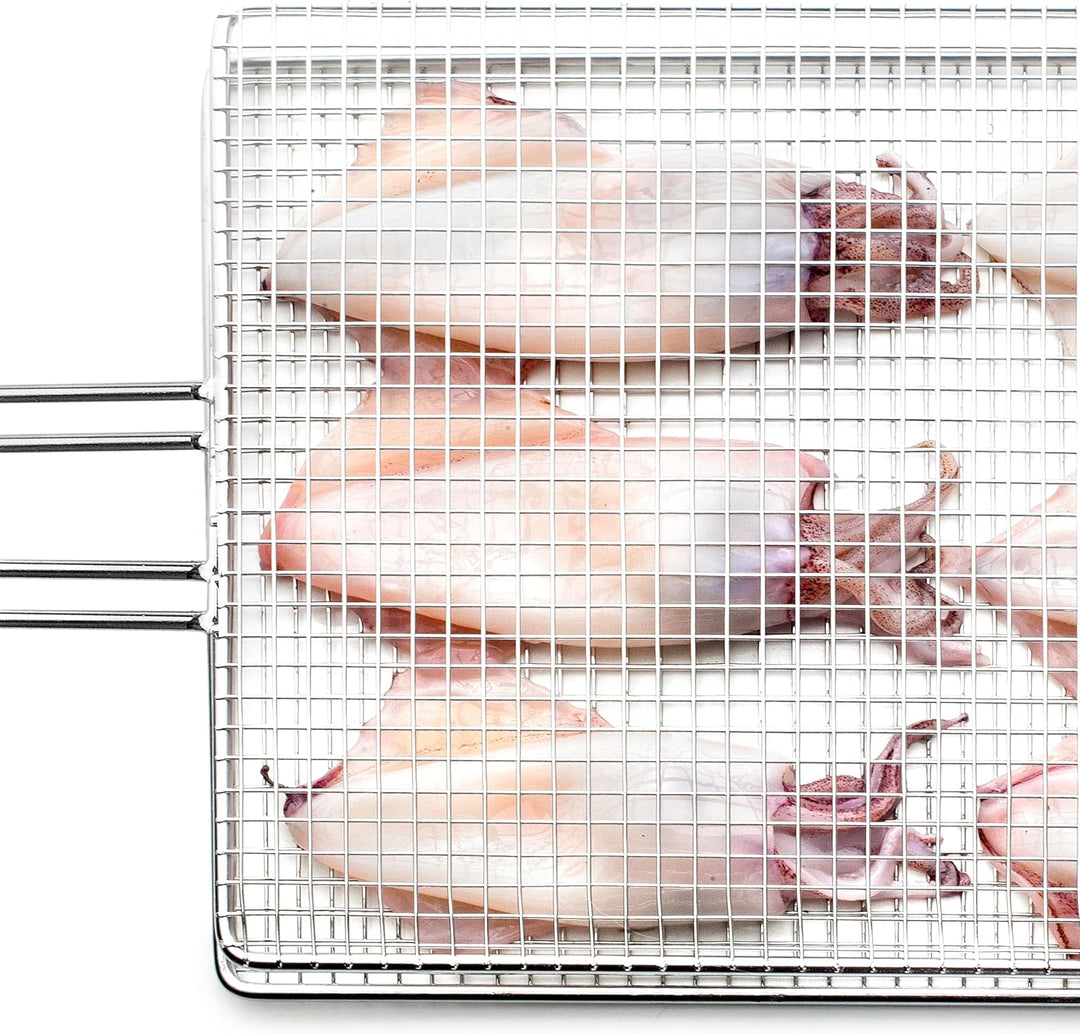 IBILI Doppelter Tintenfischgrill, 30 x 20 x 1 cm, 18% Edelstahl