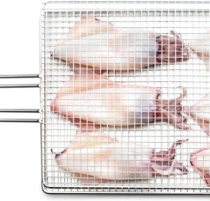 IBILI Doppelter Tintenfischgrill, 30 x 20 x 1 cm, 18% Edelstahl