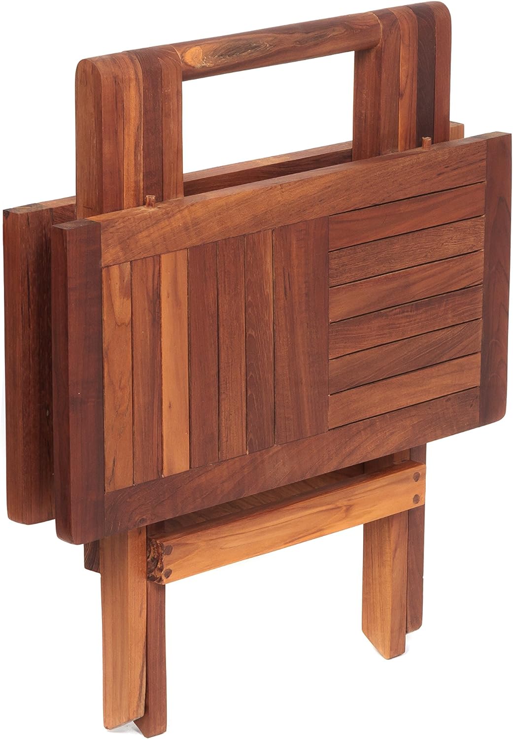 AsinoX TEK.602 klapptisch, Holz, braun, 50x50x50 cm