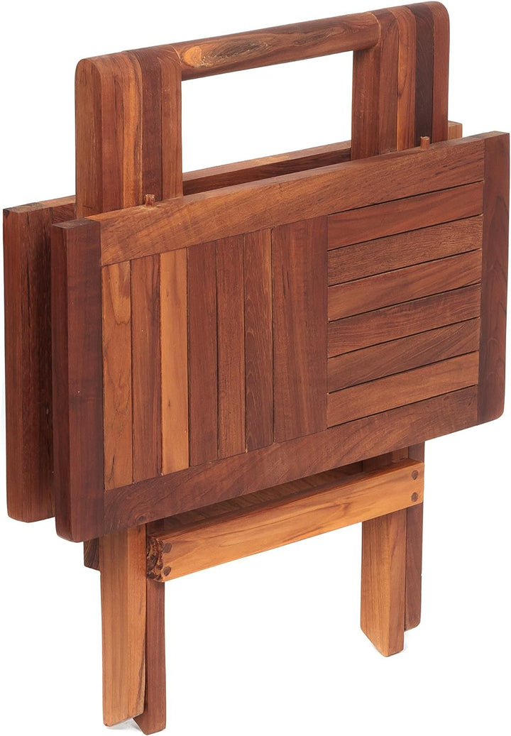 AsinoX TEK.602 klapptisch, Holz, braun, 50x50x50 cm